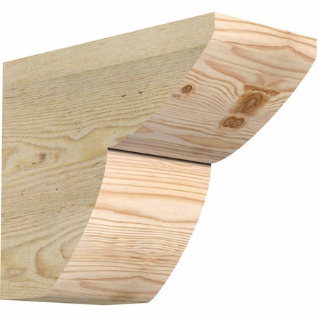 Ekena Millwork Crestline Rough Sawn Rafter Tail, Douglas Fir, 6"W x 10"H x 12"L RFT06X10X12CRE00RDF